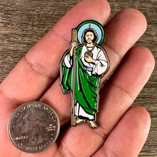 Load image into Gallery viewer, San Judas Pin Broche Tadeo St Jude Pins