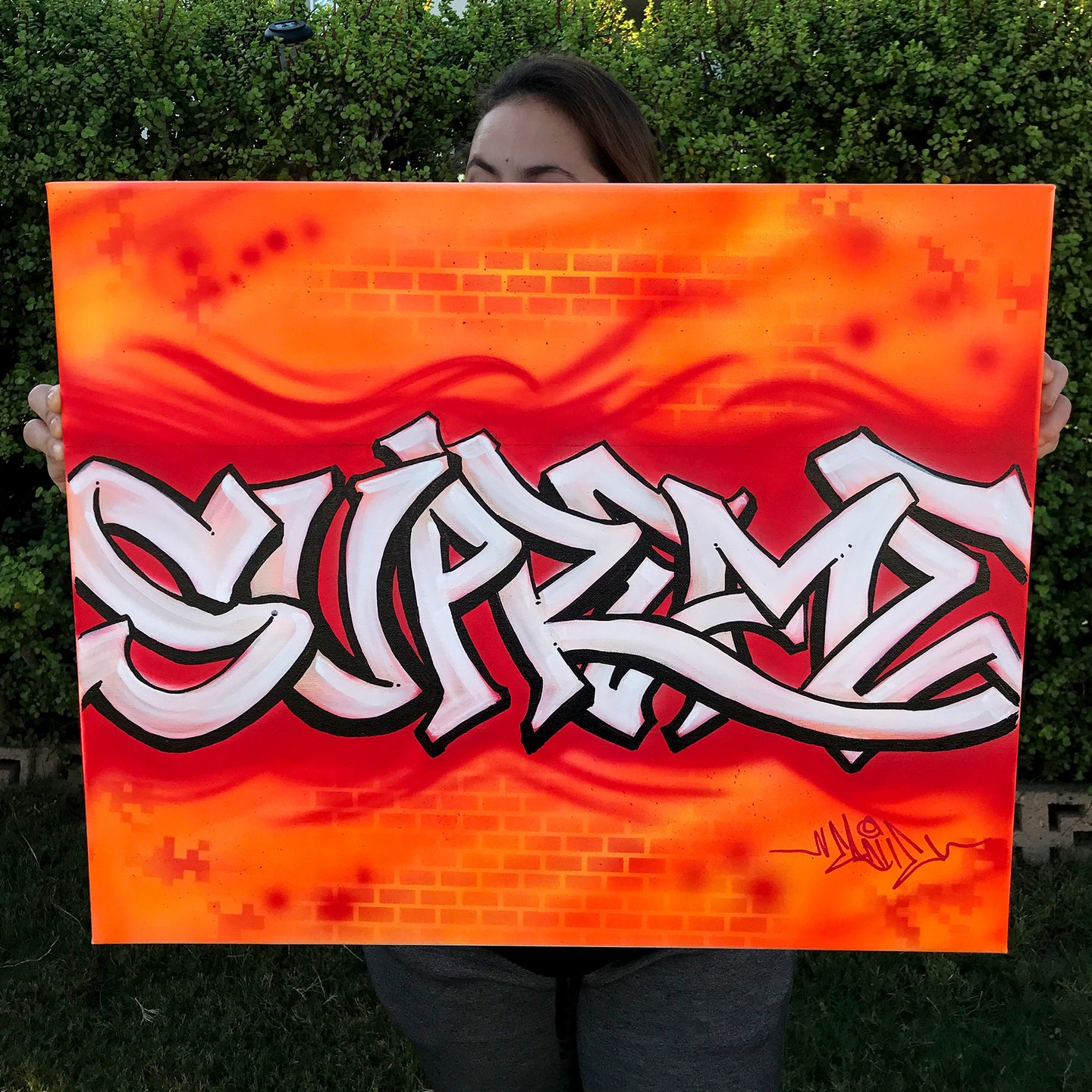 Custom Graffiti Canvas - Personalized Graffiti Name Wall Art