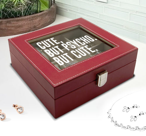 Personalized Jewelry Box for Teenage Girl Daughter – Custom Keepsake with Cute Sayings or Ballerina